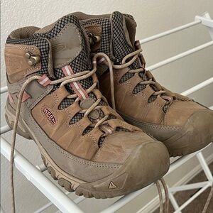 Keen Tan and Brown Outdoor Boots